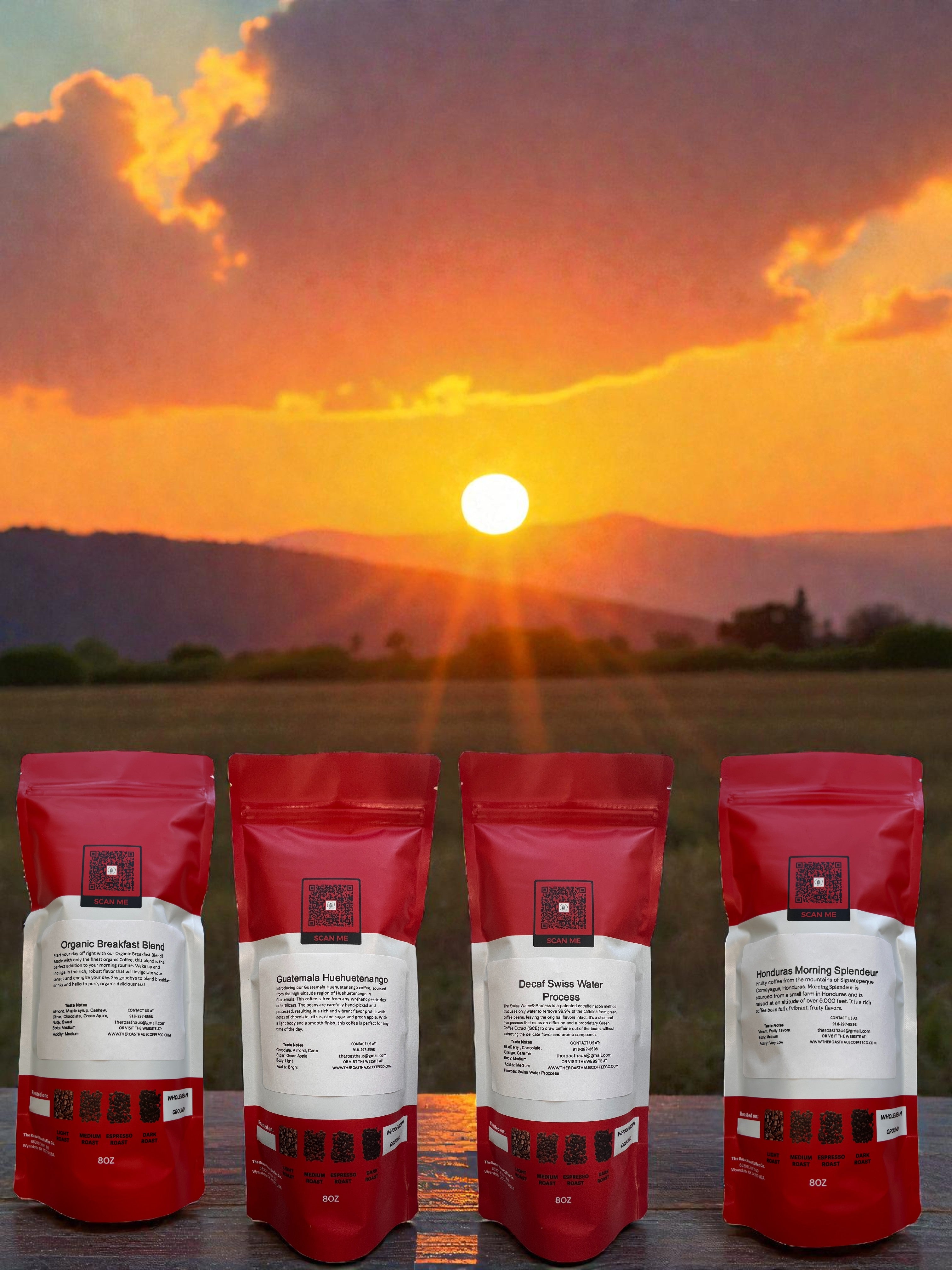 The All Day Sampler 4-8oz bags – The Roast Haus Coffee Co.